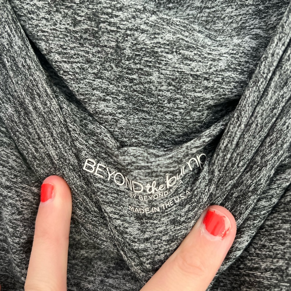 Beyond the Bump Charcoal Knit Maternity Wear